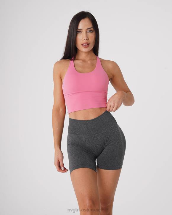 Fitness Frauen NVGTN 6J6685 Koralle Matrix-BH-Oberteil