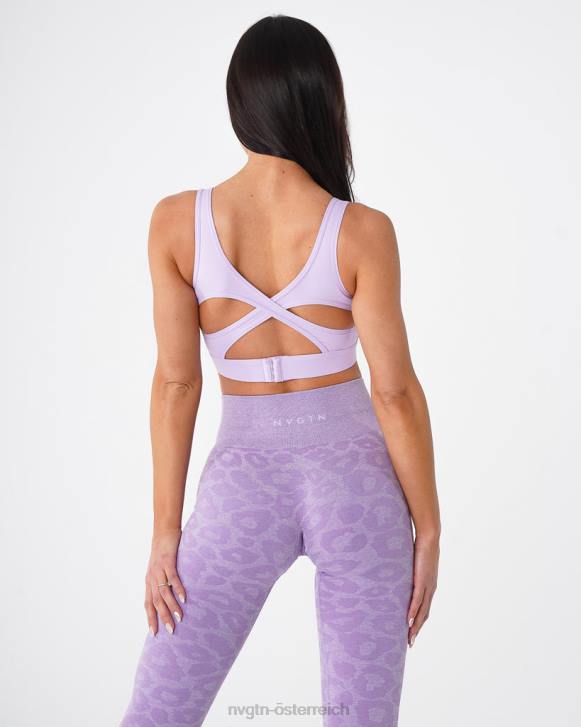 Fitness Frauen NVGTN 6J6696 Monaco lila Allure-BH