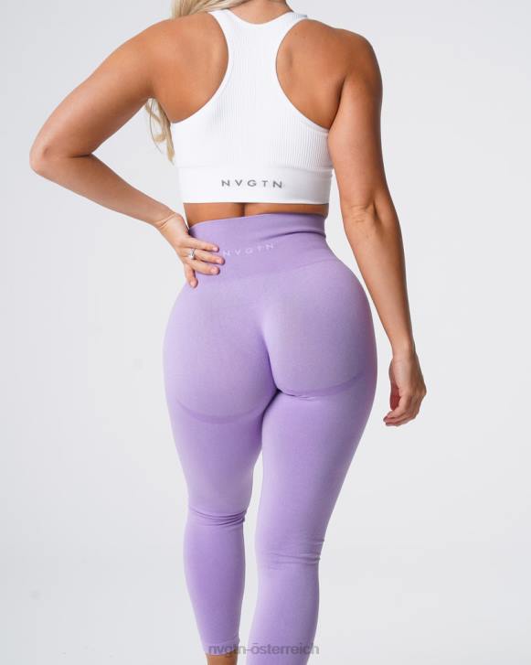 Fitness Frauen NVGTN 6J66535 lila Konturnahtlose Leggings