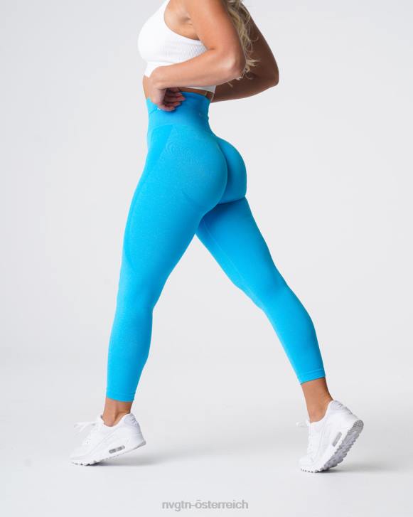 Fitness Frauen NVGTN 6J66537 Karibik Konturnahtlose Leggings