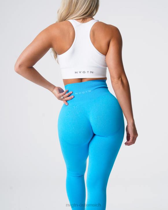 Fitness Frauen NVGTN 6J66537 Karibik Konturnahtlose Leggings