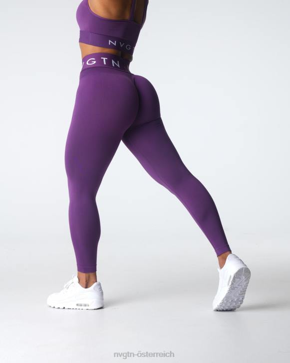 Fitness Frauen NVGTN 6J66542 Amethyst Nahtlose Sport-Leggings