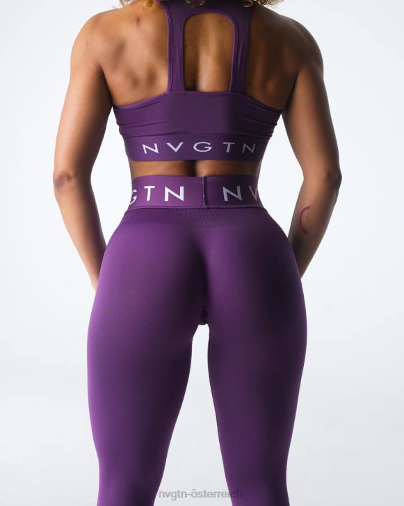 Fitness Frauen NVGTN 6J66542 Amethyst Nahtlose Sport-Leggings