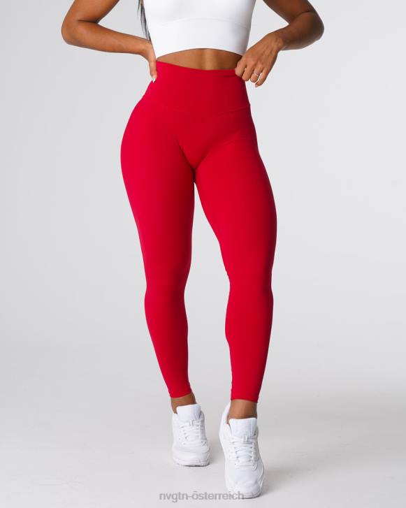 Fitness Frauen NVGTN 6J66551 Rotwein charakteristische 2.0-Leggings