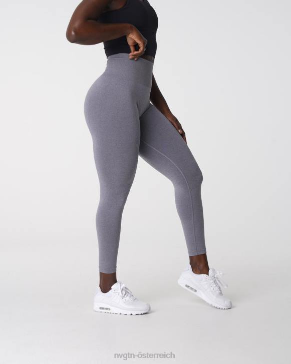 Fitness Frauen NVGTN 6J66579 grau Nahtlose NV-Leggings