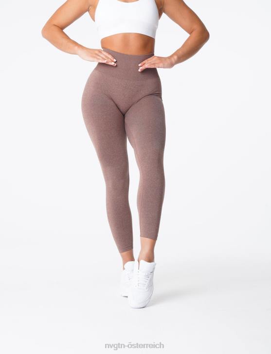 Fitness Frauen NVGTN 6J66583 Kakao Nahtlose NV-Leggings