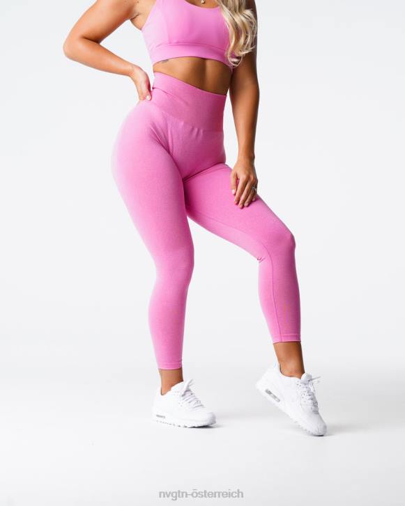 Fitness Frauen NVGTN 6J66587 Kaugummi rosa Nahtlose NV-Leggings