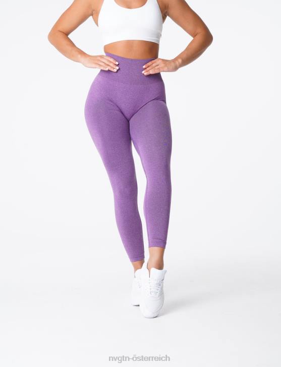 Fitness Frauen NVGTN 6J66599 violett Nahtlose NV-Leggings