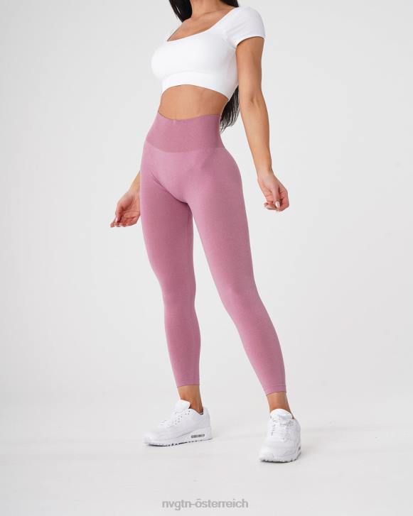 Fitness Frauen NVGTN 6J66600 Pastellrosa Nahtlose NV-Leggings