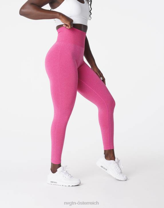 Fitness Frauen NVGTN 6J66601 Fuchsie Nahtlose NV-Leggings