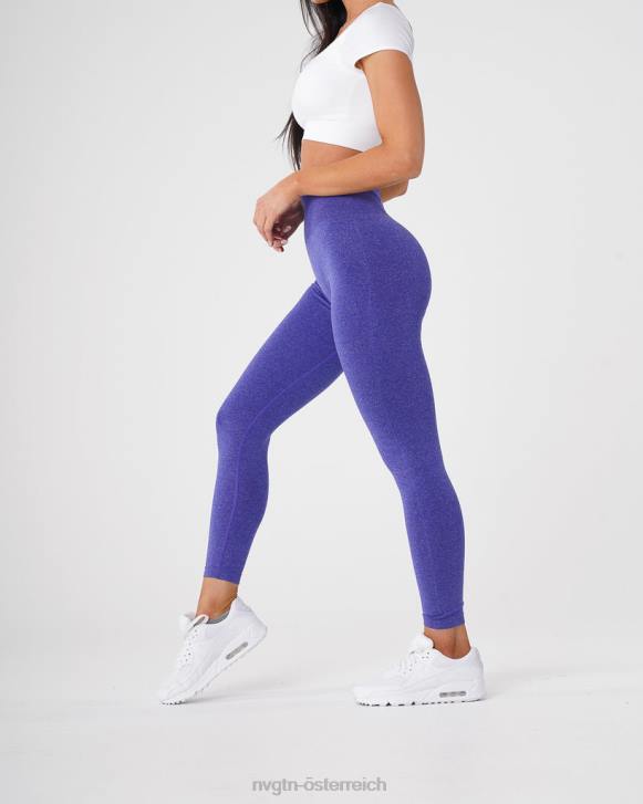 Fitness Frauen NVGTN 6J66609 Elektrisches Blau Nahtlose NV-Leggings