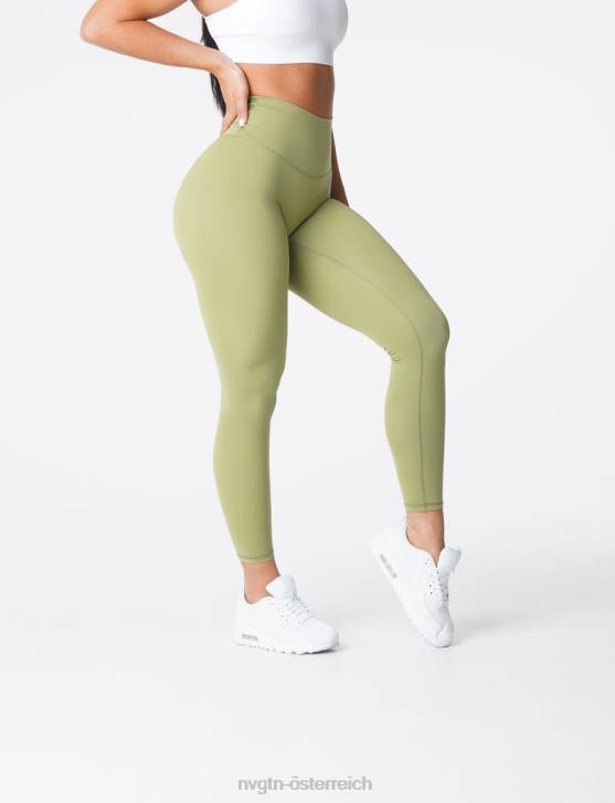 Fitness Frauen NVGTN 6J66654 Olive charakteristische 2.0-Leggings