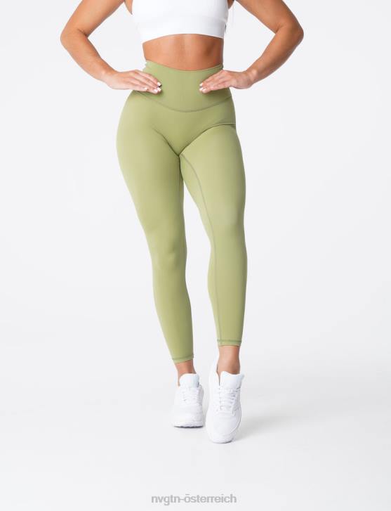 Fitness Frauen NVGTN 6J66654 Olive charakteristische 2.0-Leggings