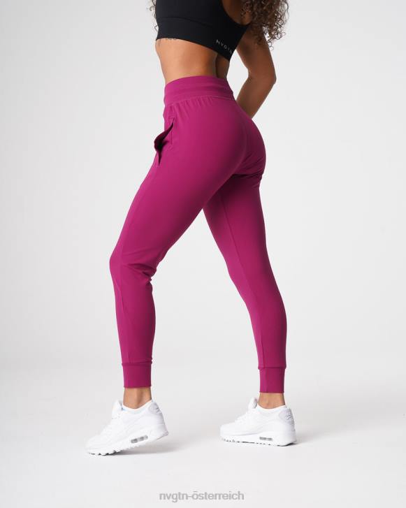 Fitness Frauen NVGTN 6J66699 Beere Jogger