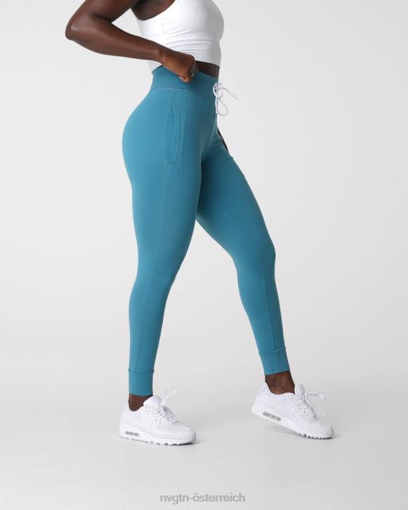 Fitness Frauen NVGTN 6J66702 Stahlblau Jogger