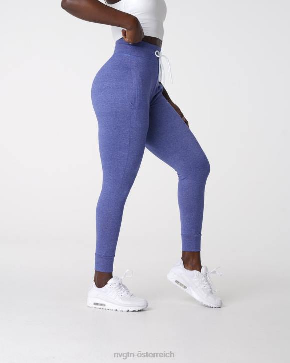 Fitness Frauen NVGTN 6J66703 Saphirblau Jogger