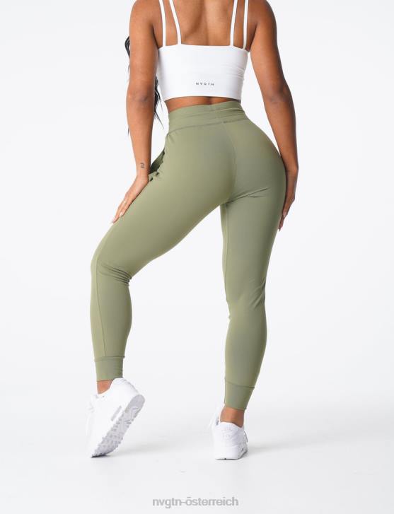 Fitness Frauen NVGTN 6J66707 Olive Jogger