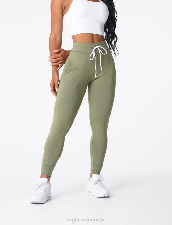 Fitness Frauen NVGTN 6J66707 Olive Jogger