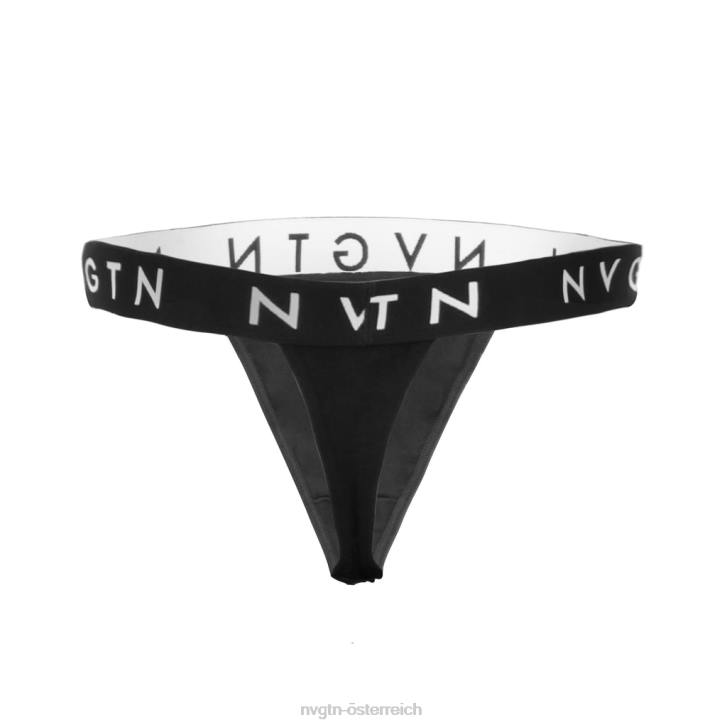 Fitness Frauen NVGTN 6J66711 Schwarz Tanga