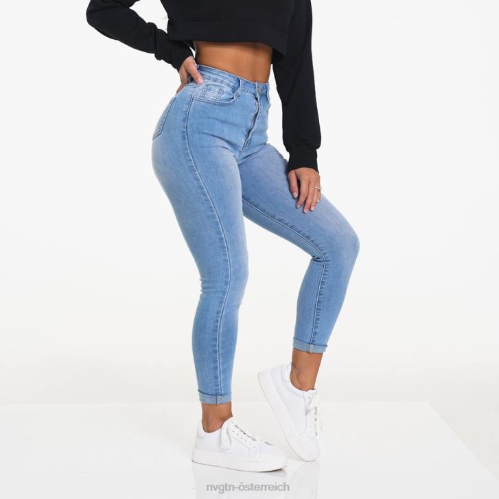 Lebensstil Frauen NVGTN 6J66741 Leichte Wäsche Navishape-Jeans