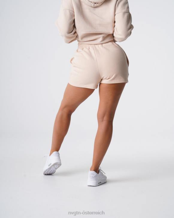 Lebensstil Frauen NVGTN 6J66740 Beige unverzichtbare Lounge-Shorts