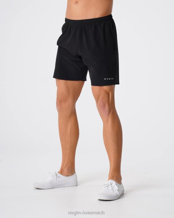 Böden Männer NVGTN 6J66777 Schwarz Flex-Shorts