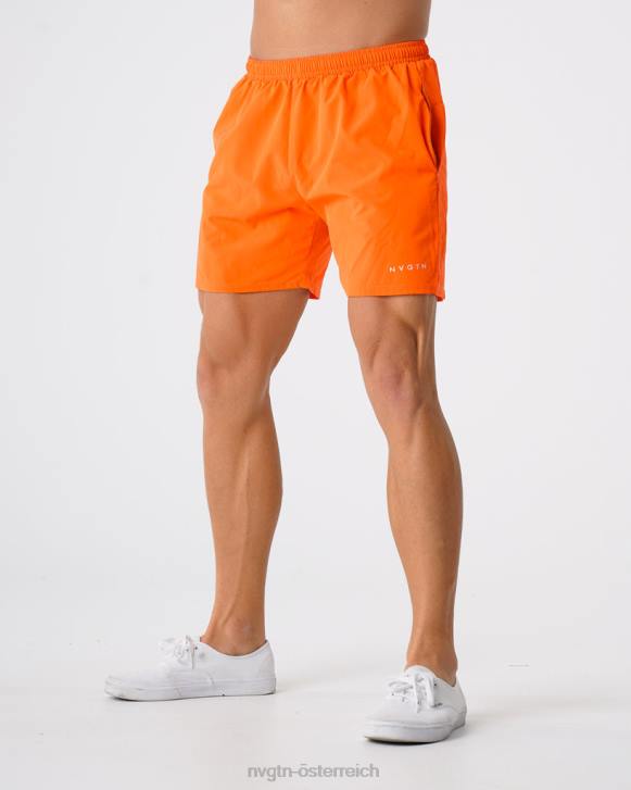 Böden Männer NVGTN 6J66803 orange Flex-Shorts