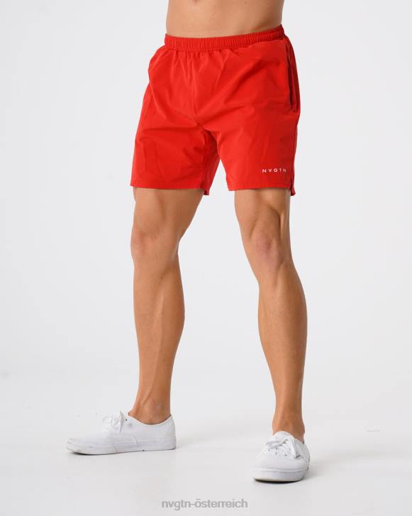 Böden Männer NVGTN 6J66804 Rot Flex-Shorts