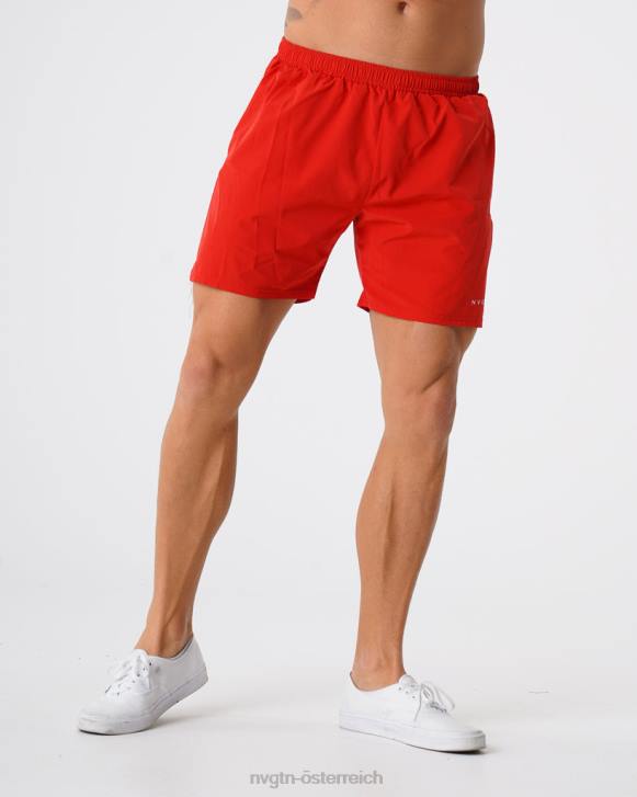 Böden Männer NVGTN 6J66804 Rot Flex-Shorts