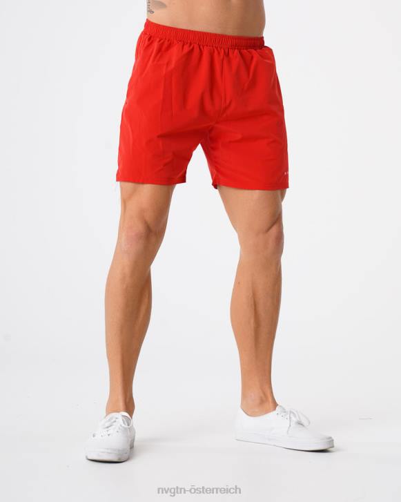 Böden Männer NVGTN 6J66804 Rot Flex-Shorts