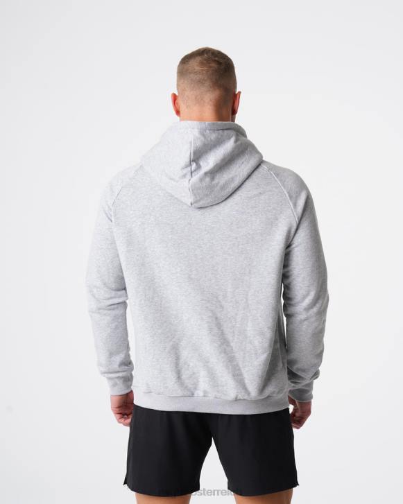 Spitzen Männer NVGTN 6J66786 grau Lounge-Hoodie