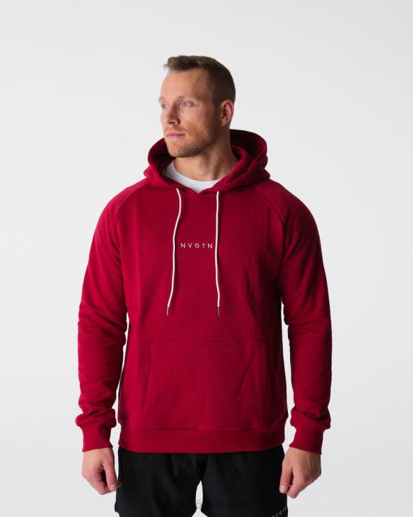 Spitzen Männer NVGTN 6J66787 purpurrot Lounge-Hoodie